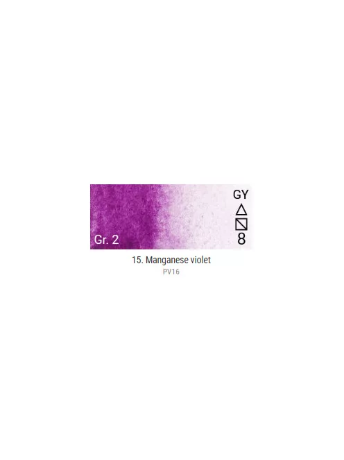 Renesans Grand Godet akvarellfesték  15 Manganese Violet