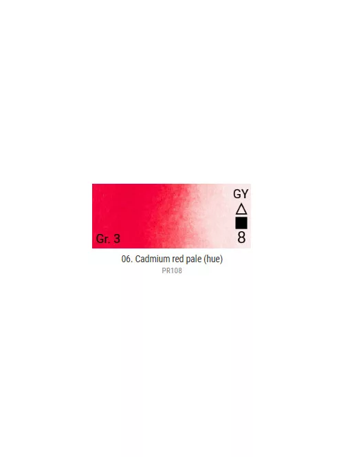 Renesans Grand Godet akvarellfesték  06 Cadmium Red Pale