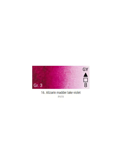 Renesans Grand Godet akvarellfesték  16 Alizarin Madder Lake Violet