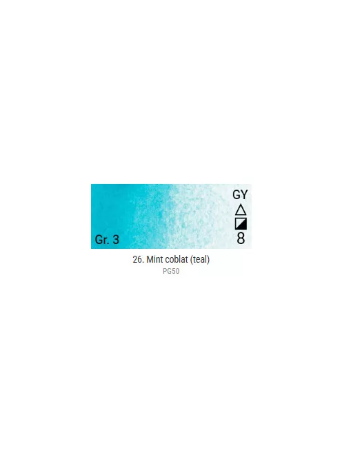 Renesans Grand Godet akvarellfesték  26 Mint Cobalt (Teal)