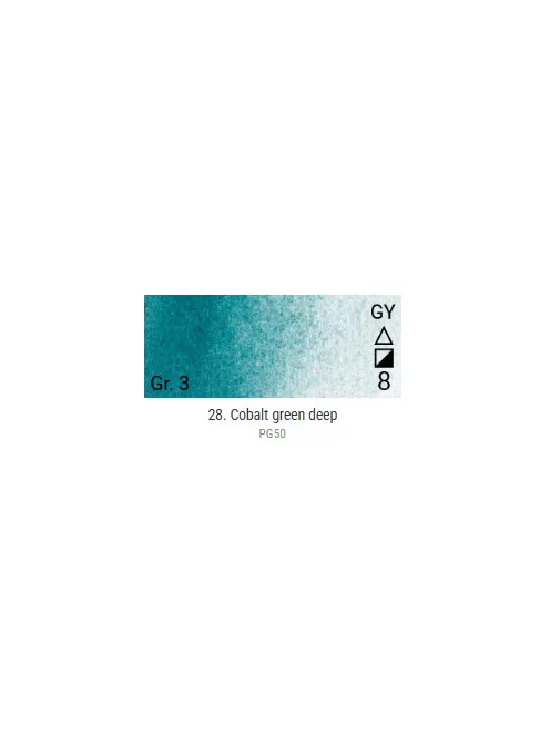 Renesans Grand Godet akvarellfesték  28 Cobalt Green Deep