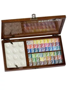 Gift set of watercolor paints Renesans 54 pcs