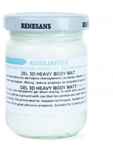 Strukturáló 3D gél matt - heavy body 500ml