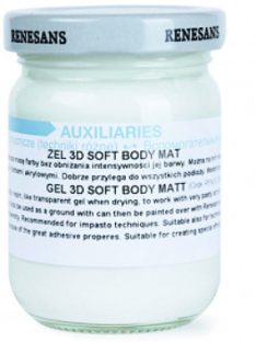 Strukturáló 3D gél matt - soft body 500ml