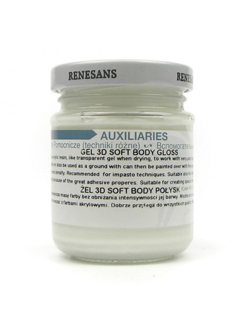 Fényes 3D strukturáló gél - soft body 110ml