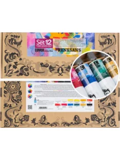 Gouache festék készlet Renesans Cover 12x60ml