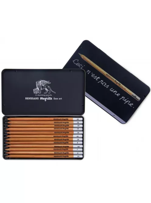 Ceruza készlet Renesans 12 db fém dobozban
