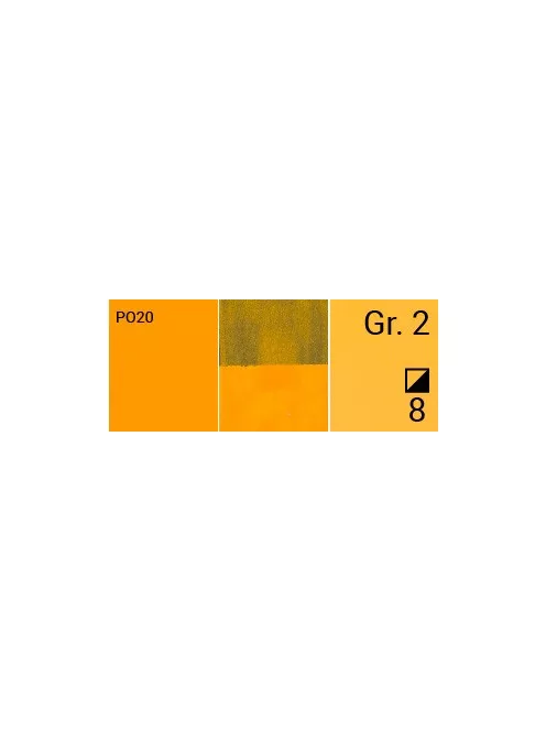 Gouache Renesans Cover 20ml  07 Kadmium sárga mély