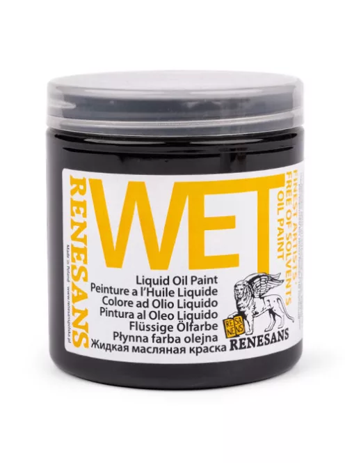 Alapozó olajfesték Wet 250ml - fekete