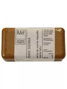 R&F Encaustic Paint 40ml – 1012 Nyers sziéna
