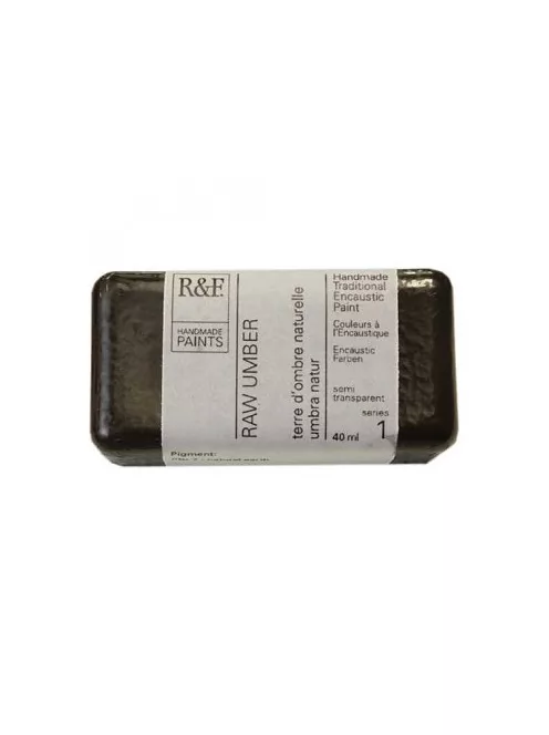 Encaustic Paint R&F 40ml – 1014 Nyers umbra