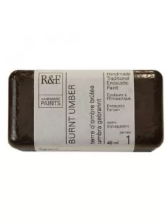 Encaustic paint R&F 40ml – 1015 Égetett umbra