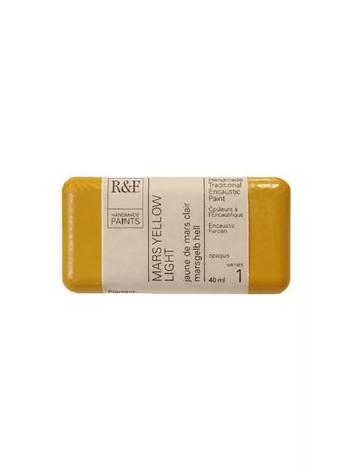 R&F Encaustic festék 40ml – 1016 Mars Világos sárga