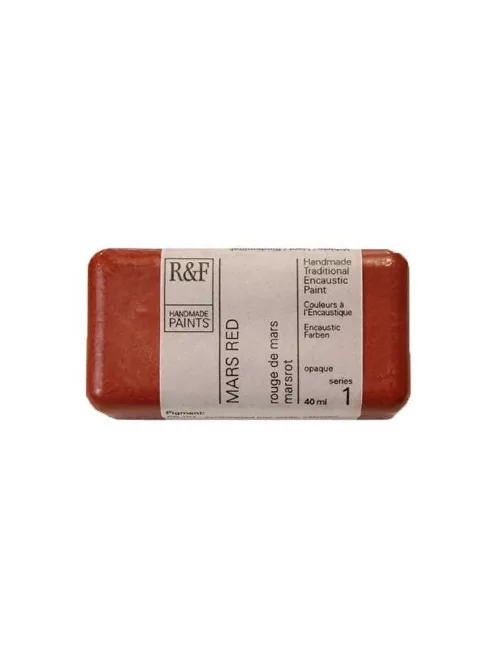 Encaustic festék R&F 40ml – 1019 Mars vörös
