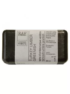Encaustic paint R&F 40ml – 101C Turkey umbra Greenish