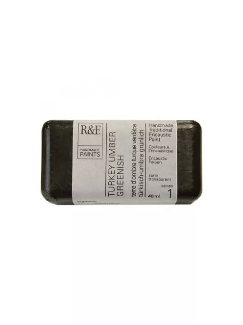 Encaustic paint R&F 40ml – 101C Turkey umbra Greenish
