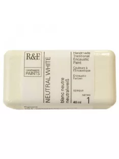 R&F Encaustic festék 40ml – 101G Neutrális fehér