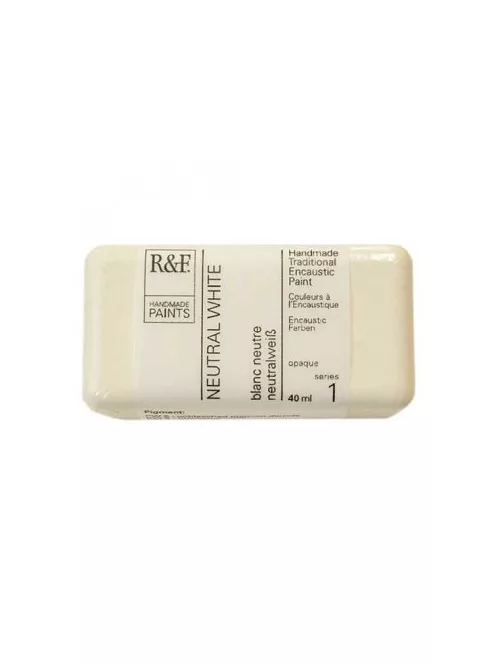 R&F Encaustic festék 40ml – 101G Neutrális fehér