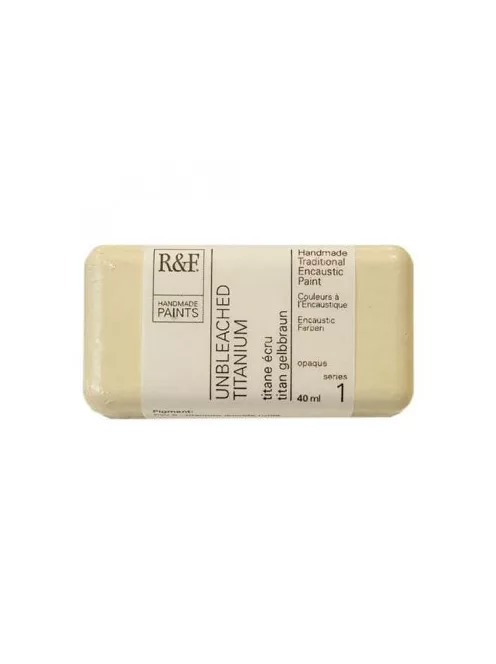 Encaustic festék R&F 40ml – 101H Fehérítetlen titán