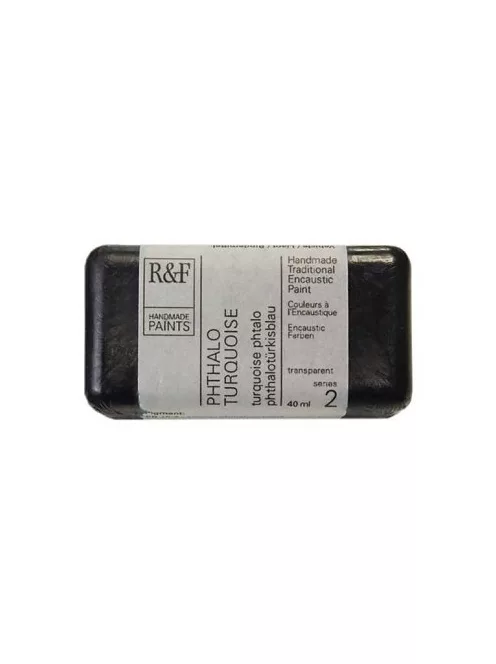 Encaustic festék R&F 40ml – 1023 Phthalo türkiz