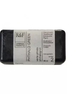 Encaustic paint R&F 40ml – 1024 Ftalo zöld