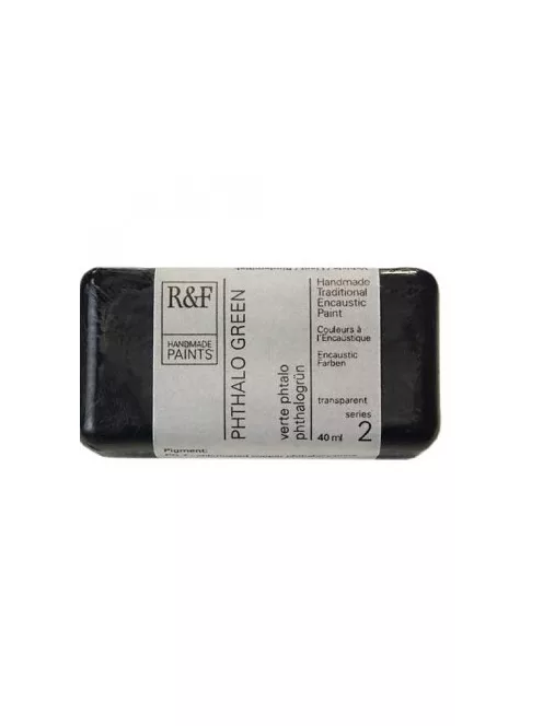 Encaustic paint R&F 40ml – 1024 Ftalo zöld