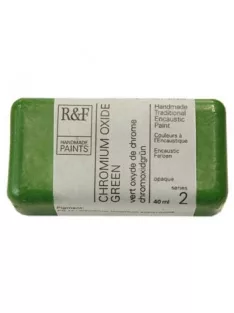 R&F Encaustic festék 40ml – 1025 Chrome Oxide zöld