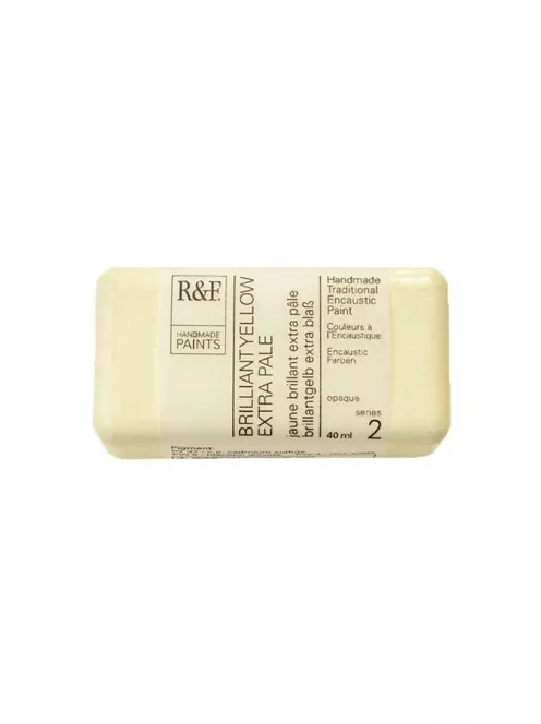 Encaustic festék R&F 40ml – 102D Ragyogó sárga X halvány