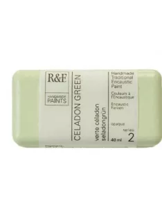 Encaustic paint R&F 40ml – 102E Celadon zöld