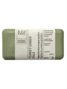 Encaustic paint R&F 40ml – 102L Turkey umbra halvány