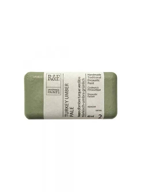 Encaustic paint R&F 40ml – 102L Turkey umbra halvány