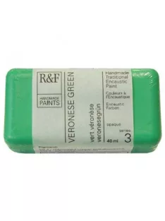 Encaustic paint R&F 40ml – 1032 Veronese zöld