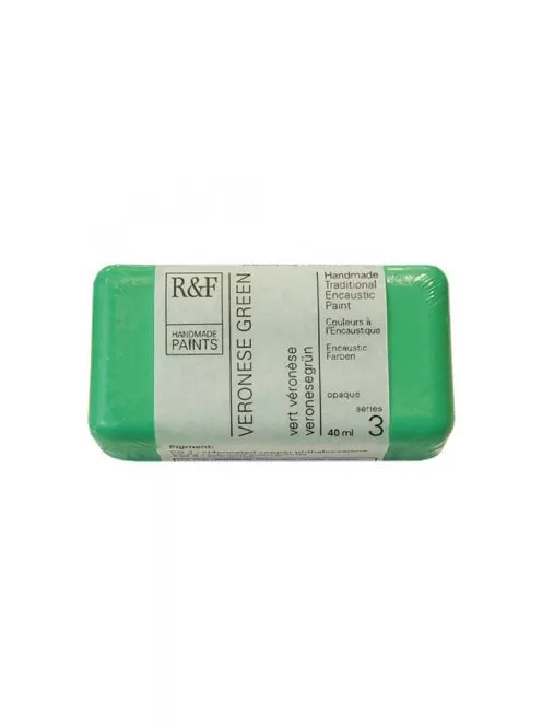 Encaustic paint R&F 40ml – 1032 Veronese zöld