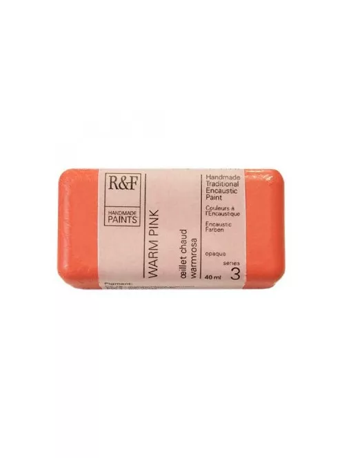 Encaustic festék R&F 40ml – 1037 Meleg rózsaszín