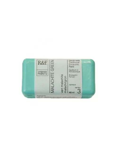 Encaustic paint R&F 40ml – 103F Malachite zöld