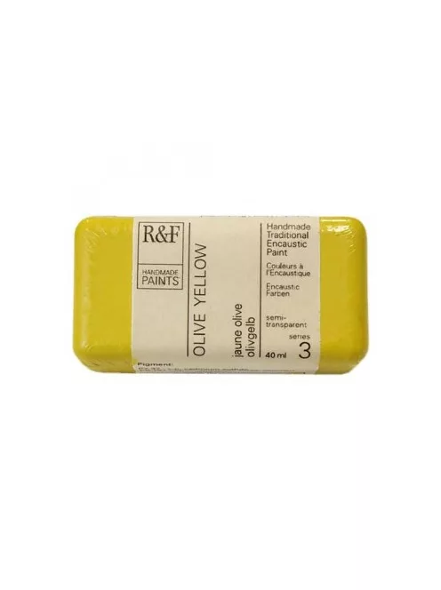 Encaustic festék R&F 40ml – 103H Oliva sárga