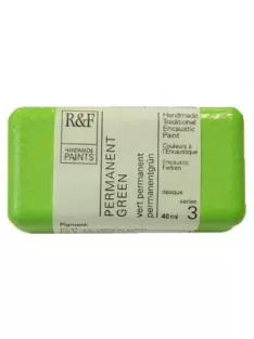 R&F Encaustic Paint 40ml – 103M Állandó zöld