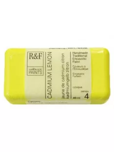 R&F Encaustic festék 40ml – 1040 Kadmium citrom