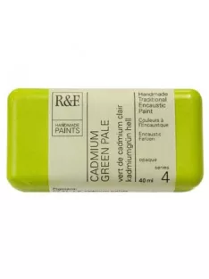 Encaustic paint R&F 40ml – 1048 Cadmium zöld halvány