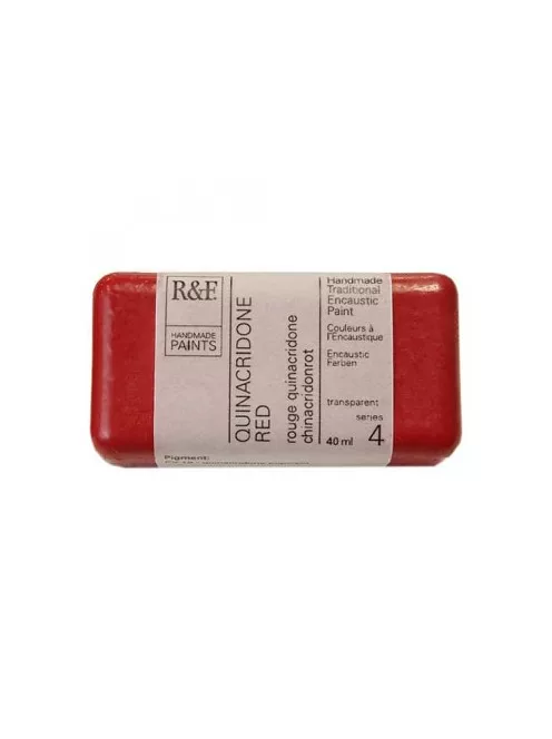 R&F Encaustic festék 40ml – 104B Quinacridone vörös