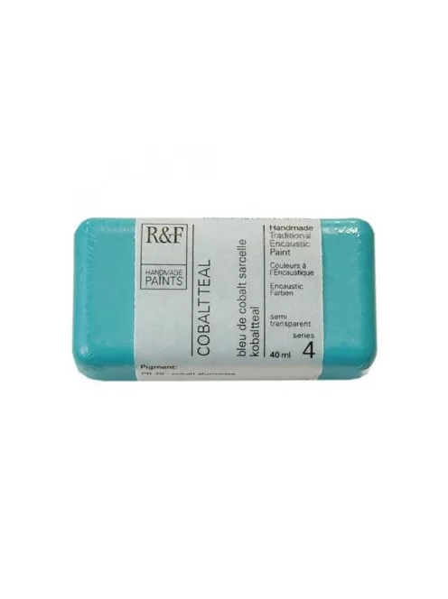 Encaustic paint R&F 40ml – 104F Kobalt teal