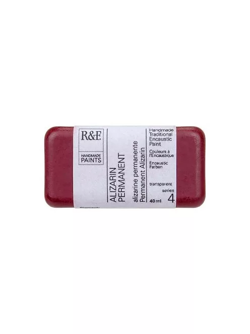 Encaustic festék R&F 40ml – 104L Alizarine állandó