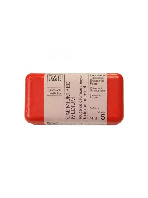 Encaustic festék R&F 40ml – 1051 Kadmium vörös közepes