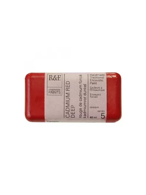 Encaustic festék R&F 40ml – 1052 Kadmium vörös mély