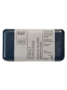 Encaustic paint R&F 40ml – 1054 Kobalt türkiz