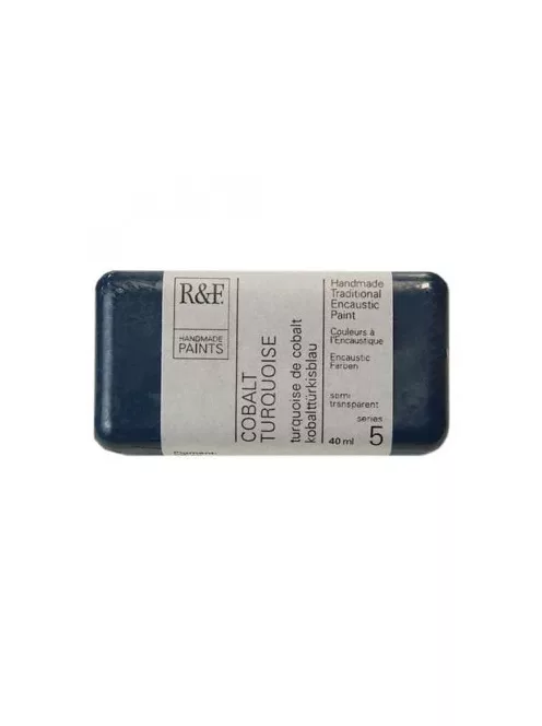 Encaustic paint R&F 40ml – 1054 Kobalt türkiz