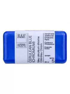 Encaustic paint R&F 40ml – 105A Cölinkék króm