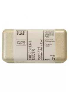 R&F Encaustic festék 40ml – 1081 Iridescent ezüst