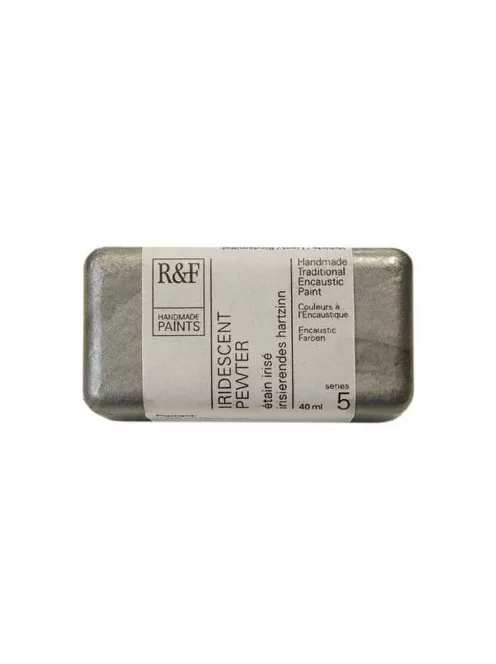 Encaustic paint R&F 40ml – 1083 Iridescent Pewter