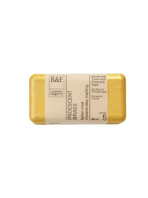 Encaustic festék R&F 40ml – 1084 Iridescent Brass